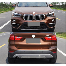 Передние и задние накладки (2 шт) для BMW X1 F-48 2015-2022 гг