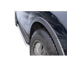 Боковые Подножки Maydos V2 (2 шт., нержавейка) для Mazda CX-7 2006-2012 гг