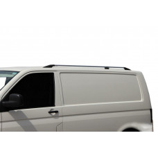 Хромированные Рейлинги Короткая база, пластиковые ножки для Volkswagen T6 2015-2024 гг