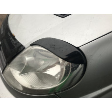 Реснички на Фары Fly-Style Черный Глянец для Opel Vivaro 2001-2015 гг