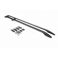 Черные рейлинги Long, пластиковые ножки для Nissan NV400 2010-2024 гг