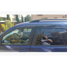 Ветровики на окна (4 шт., Sunplex Sport) для Fiat Siena 1996-2016 гг