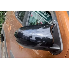 Накладки на дзеркала BMW-Style (2 шт) для Renault Duster 2018-2024 рр