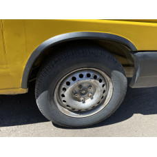 Расширители арок (4 шт, черные) Пластик для Volkswagen T4 Transporter 1990-2003 гг