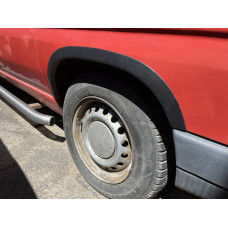 Расширители арок (4 шт, черные) Пластик ABS для Mercedes Vito W638 1996-2003 гг