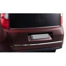 Накладка кромки крышки багажника нержавейка Carmos - Турецкая Нержавеющая Сталь для Opel Combo 2012-2018 гг