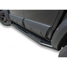 Боковые Подножки Amazon Black (2 шт., черные) для Volkswagen Amarok 2022- гг