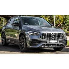 Передняя решетка Panamericana GT (для AMG Line) С местом под камеру для Mercedes GLA H247 2020- гг