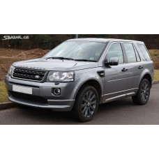 Накладка на передній бампер (ABS-пластик, під фарбування) для Land Rover Freelander II 2006-2014 рр