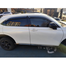 Вітровики з хромованим молдингом (4 шт, Niken) для Honda eNP1 2022- рр