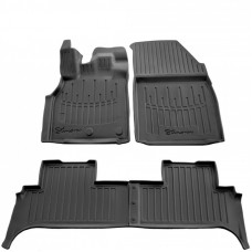Килимки Stingray 3D (4 шт, поліуретан) для Renault Scenic/Grand 2009-2016 рр