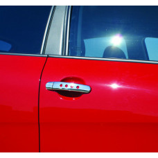 Хромированные Накладки на Ручки DEKOR (2 шт., Нерж. сталь) для Volkswagen UP 2011-2023 гг