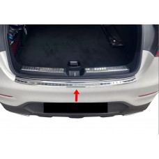 Накладка на задній бампер Carmos (нерж) для Mercedes GLC coupe C253 2016-2023 рр