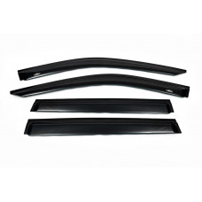 Ветровики на окна (4 шт, HIC) для Jeep Compass 2016- гг