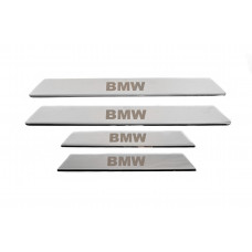 Накладки на пороги V-2 (4 шт, Carmos) для BMW 5 серия E-39 1996-2003 гг