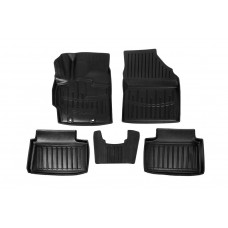 Коврики резиновые Stingray 3D для Yaris Cross (5 шт, полиуретан) для Toyota Yaris/Yaris Cross (XP210) 2020- гг