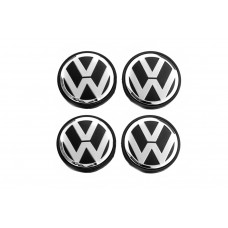 Колпачки на диски 65/56мм VW65tur (4 шт) для Volkswagen