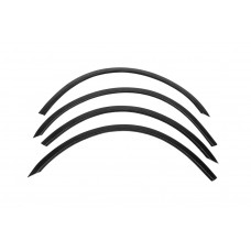 Расширители арок (4 шт, черные, ABS-пластик) для Mercedes E-сlass W211 2002-2009 гг