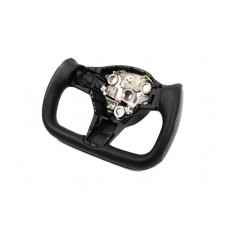 Руль штурвал (Кожзам, Карбон, с подогревом) для Tesla Model Y 2020- гг