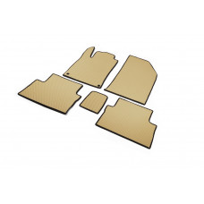 Коврики EVA (бежевые) для Peugeot 508 2010-2018 гг