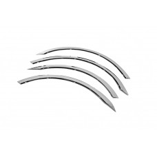 Накладки на арки (4 шт, нержавейка) для BMW 5 серия E-60/61 2003-2010 гг