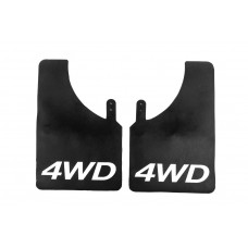 Универсальные брызговики 4 WD Polytep (230*375, 2 шт)