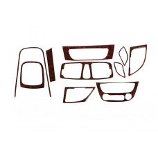 Накладки на панель Meric Дерево (Малый комплект) для Renault Megane III 2009-2016 гг