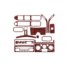 Накладки на панель приборов (Meric) Дерево для Peugeot 207 2006-2014 гг