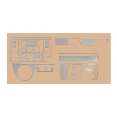 Накладки на торпеду (Турция) Алюминий для Volkswagen T5 Transporter 2003-2010 гг