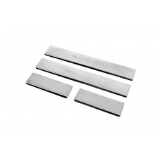Накладки на пороги Carmos V1 (4 шт, нерж.) для Mercedes ML W164 2005-2011 рр