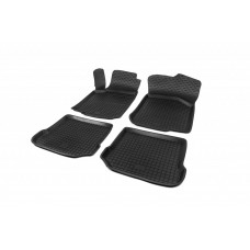Резиновые коврики с бортиком (4 шт, Polytep) для Seat Toledo 2000-2005 гг