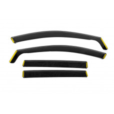 Вставные ветровики Niken Luxury (4 шт) для Honda CRV 2017-2022 гг