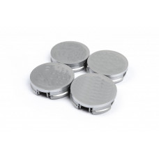 Колпачки на диски 59/62мм V5 серые (4 шт) для Toyota