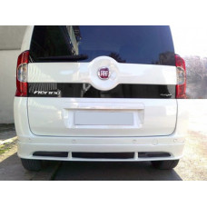 Накладка на задний бампер Emotion (грунт под покраску) для Peugeot Bipper 2008-2017 гг