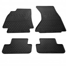 Резиновые коврики Stingray (4 шт) для Ауди A4 B8 2007-2015 гг