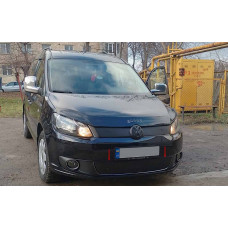 Зимняя накладка на решетку (нижняя) Матовый для Volkswagen Caddy 2010-2015 гг