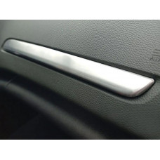 Накладки на панель в салоні (1 шт, нерж) для Renault Megane IV 2016-2025 рр