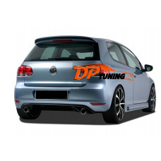 Задній дифузор DPT V-1(чорний глянець) для Volkswagen Golf 6 2008-2014 рр