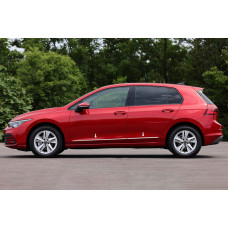 Молдини на двері (4 шт, нерж) для Volkswagen Golf 8 2019- рр