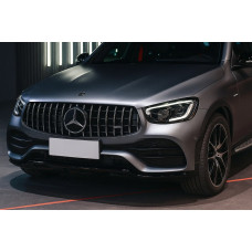 Передняя решетка GT Panamericana (для GLC 43 AMG/GLC 63 AMG/AMG-Line 2019-2022) для Mercedes GLC X253