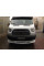 Козырек на лобовое стекло (черный глянец, 5мм) для Ford Transit 2014- гг