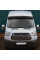 Козырек на лобовое стекло (черный глянец, 5мм) для Ford Transit 2014- гг
