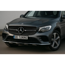 Передняя решетка Diamond Black (2015-2019) С местом под камеру для Mercedes GLC X253