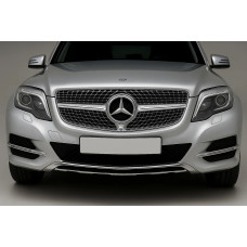 Передняя решетка Diamond Silver (2013-2015) для Mercedes GLK сlass X204