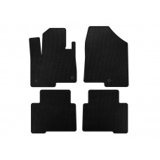 Килимки EVA (2 ряди, для Grand, Чорний) для Hyundai Santa Fe 4 2018-2023 рр