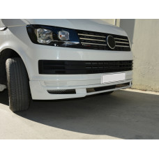 Накладка на передний бампер 2015-2018 (грунт под покраску) для Volkswagen T6