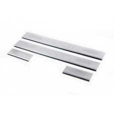 Накладки на пороги CARMOS (4 шт., нерж.) для Ford Mondeo 2008-2014 рр