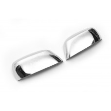 Накладки на Зеркала (2 шт, Пластик) Без повторителя поворота для Nissan Navara 2006-2015 гг