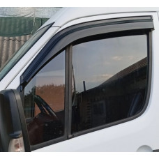 Ветровики на окна (2 шт, EuroCap) для Mercedes Sprinter W906 2006-2018 гг
