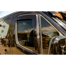 Ветровики на окна (2 шт, HIC) для Volkswagen Crafter 2006-2016 гг